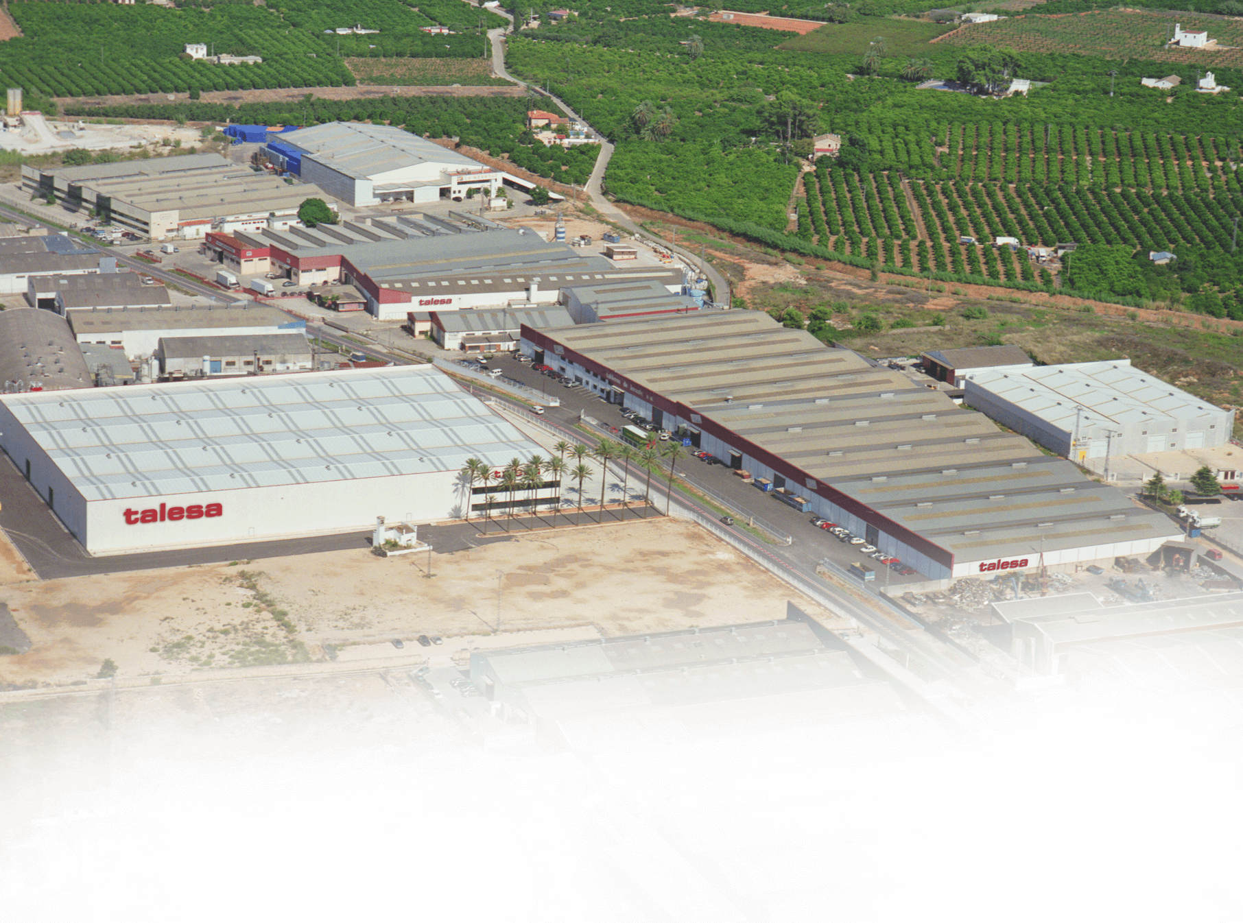 Vista aerea del entorno de Talesa
