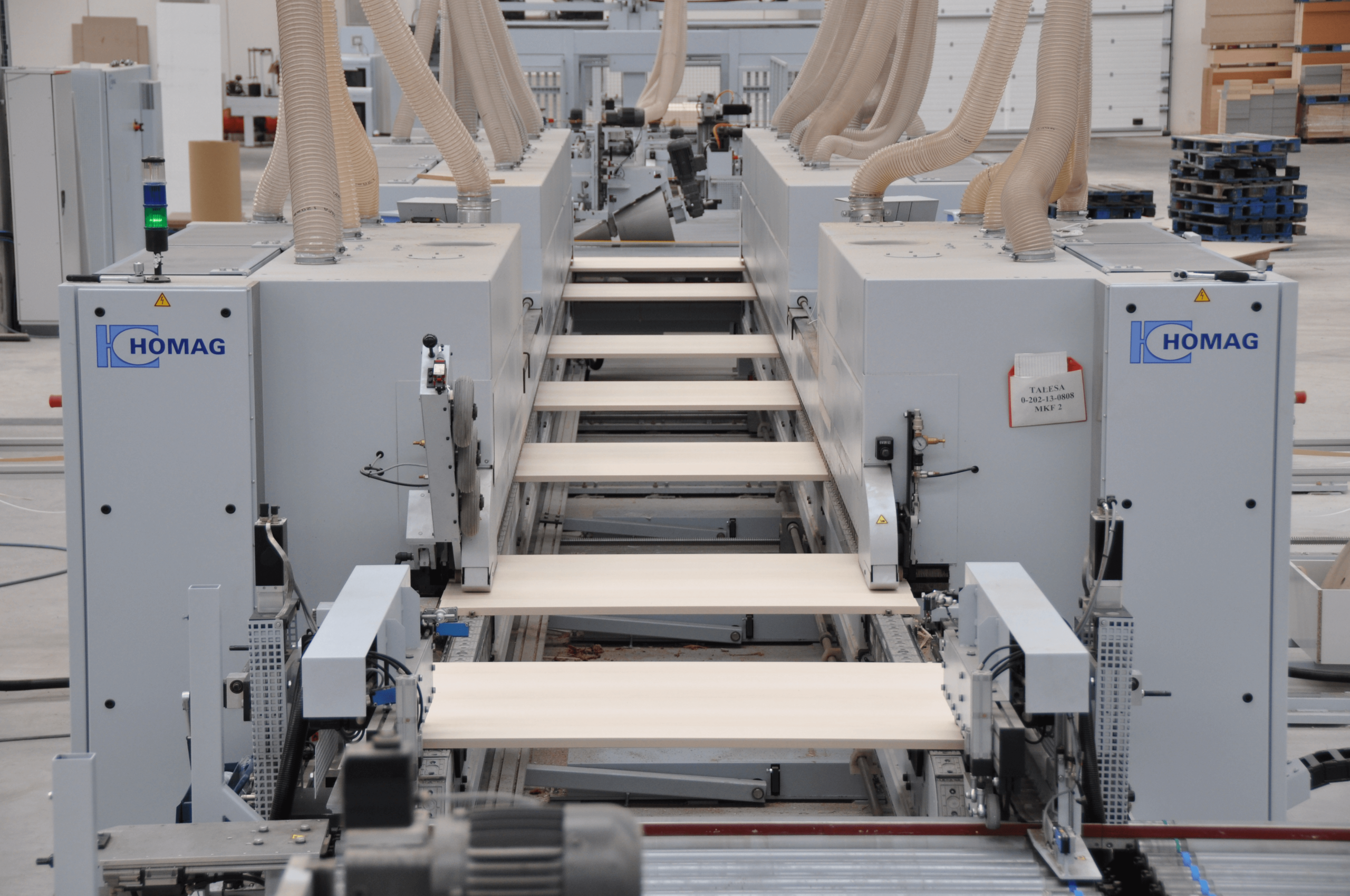 Línea de producción Talesa